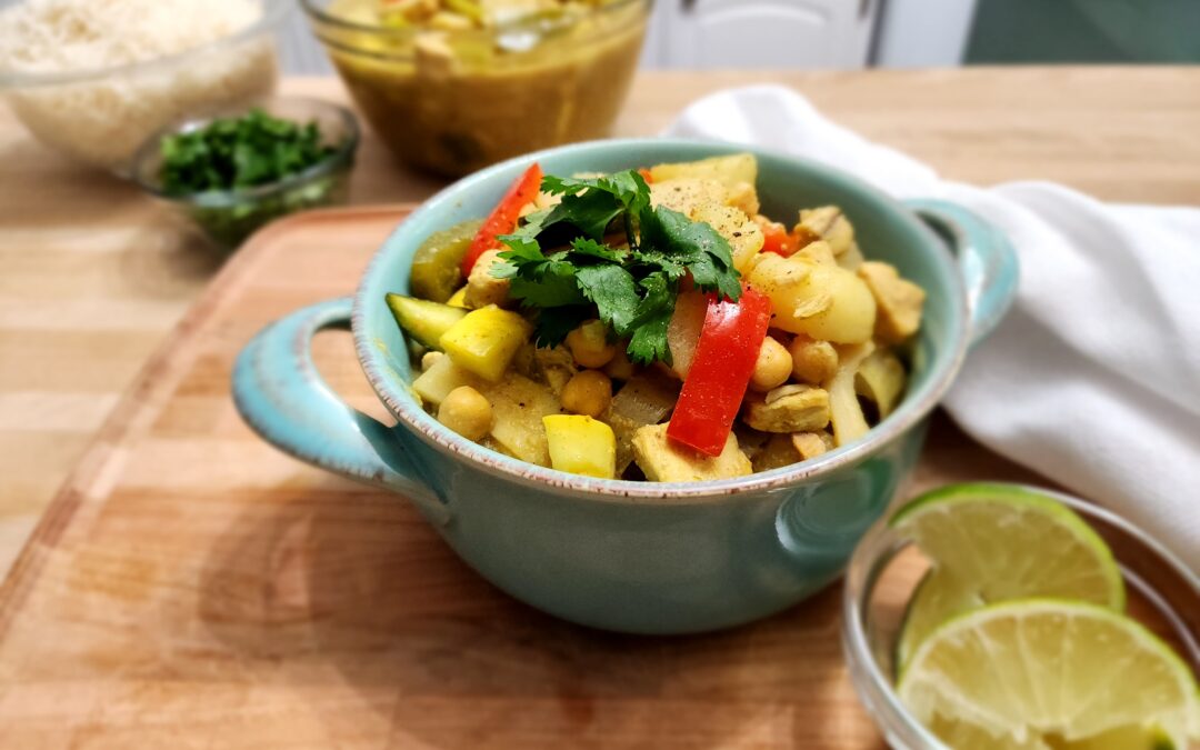 Instant Pot Thai Green Curry Chicken & Vegetables