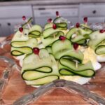 Christmas Tree Deviled Eggs
