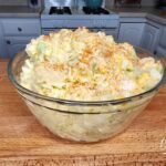 A bowl of Grandma's Classic Midwest Potato Salad