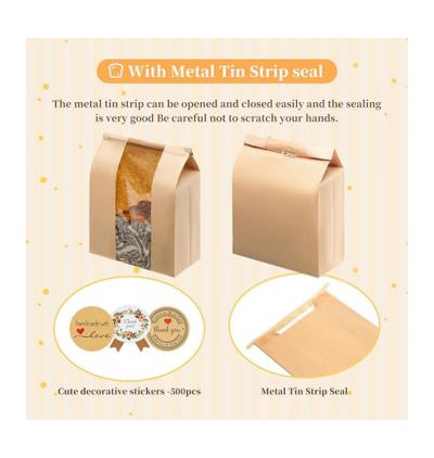 Paper Bread Bags Paper Bread Bags for storing or sharing sourdough bread
